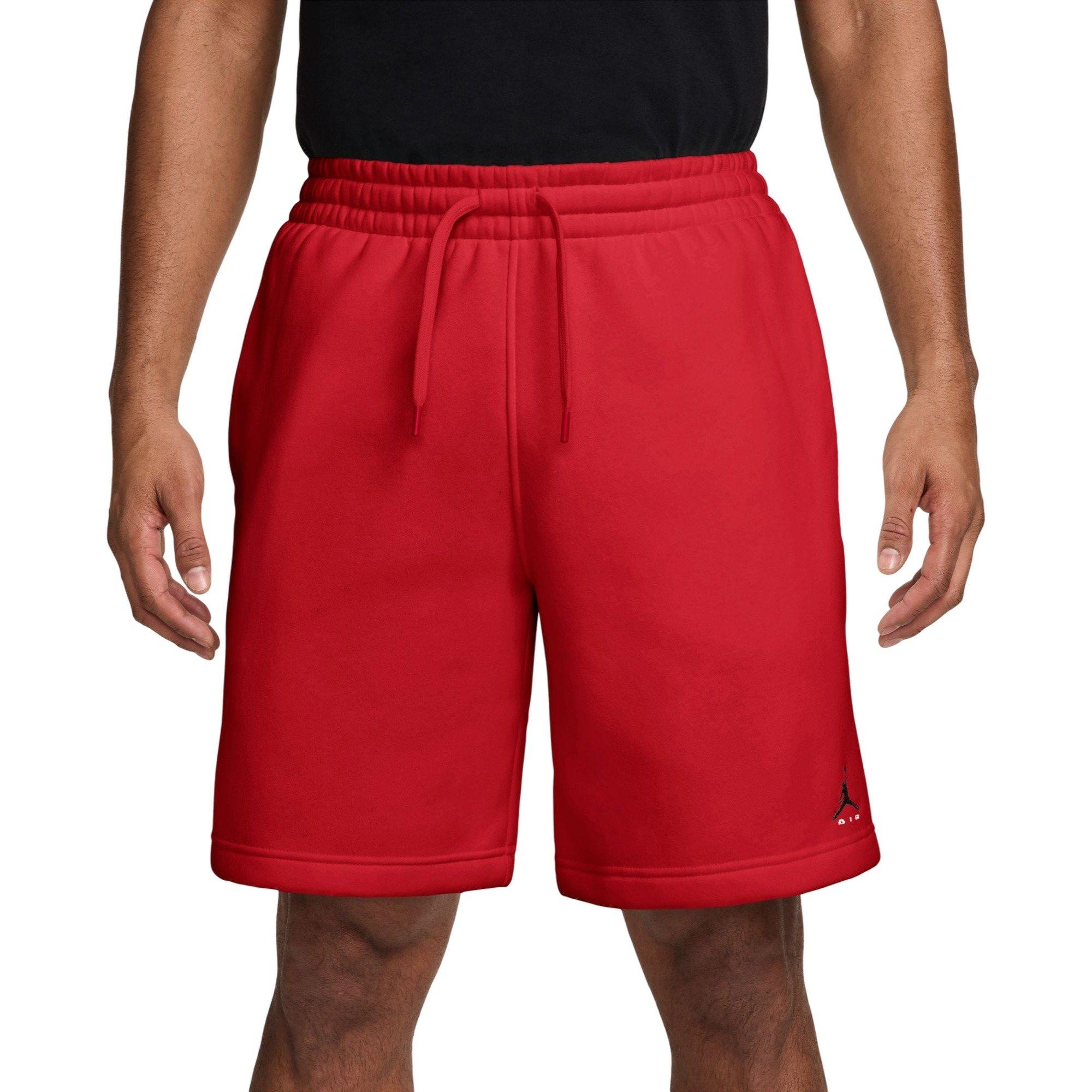 Jordan Men's Brooklyn Fleece 9" Shorts - Red - RED